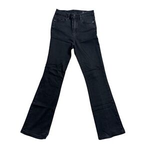 Blank NYC Women's Black Washed Out Boot Cut Jeans Size 26